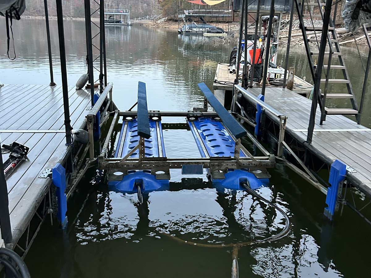 Boat Lift Installation