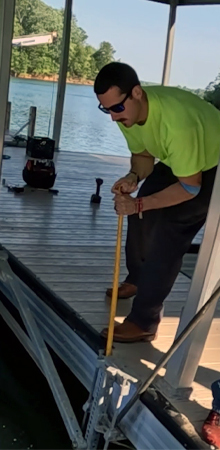 boat lift replacement near gainesville ga