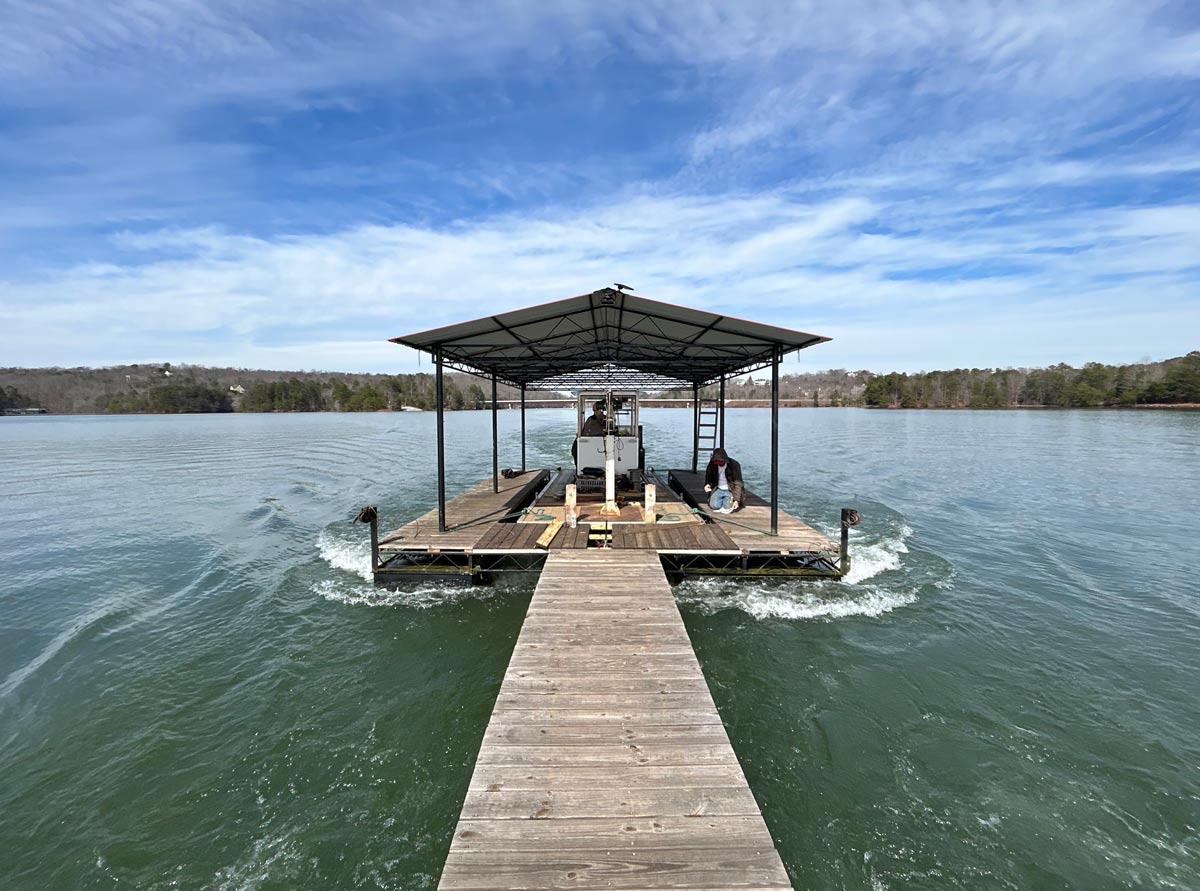 boat dock rescue