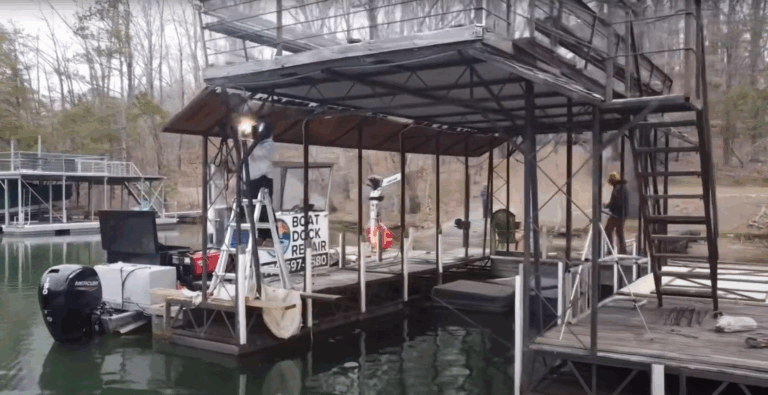 Boat Dock Welding Lake Lanier