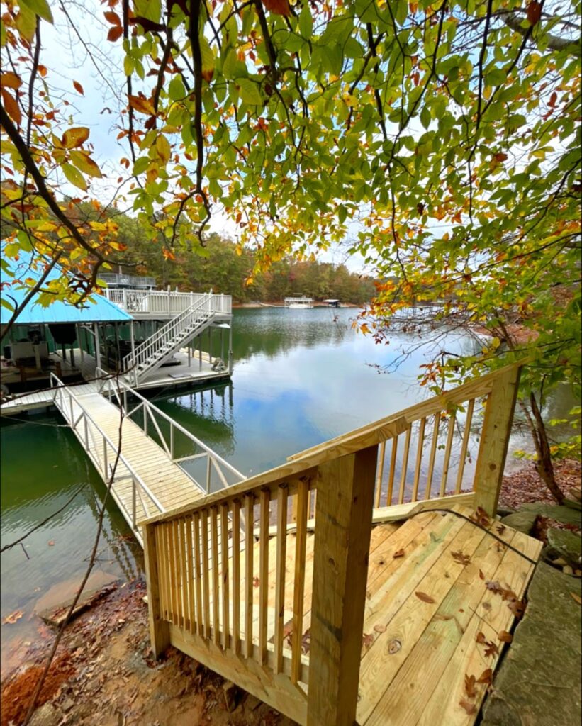 Shoreline Steps Lake Lanier